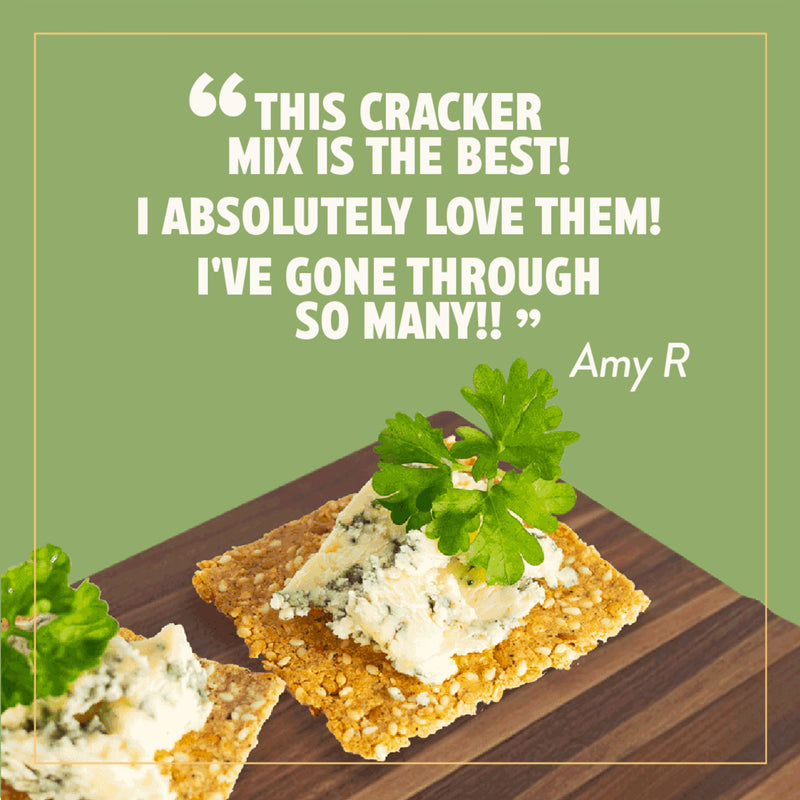 Go Low seedy cracker mix 169g, imported from the UK