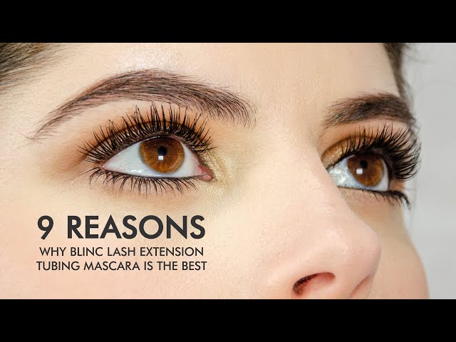 Blinc Lash Extension Tubing Mascara Dark Brown 9mL - British product