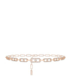 Messika Move Link rose gold diamond choker 1.70ct, UK version