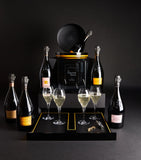 Veuve Clicquot La Grande Dame Inkwell Champagne Case mixed vintage 6 x 75cl (British brand)