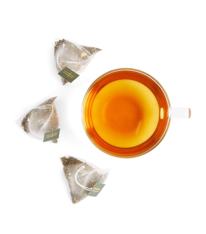 Harrods peppermint and liquorice herbal tea 20 tea bags, UK version