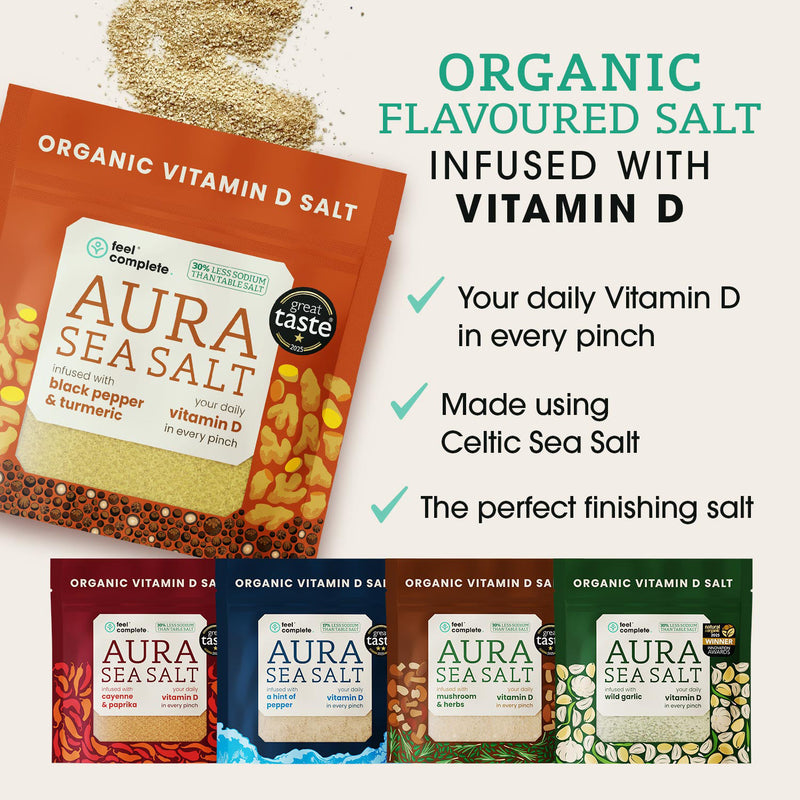 Feel Complete Aura Sea Salt organic blend 80g (British brand)
