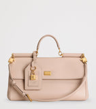 Dolce Gabbana My Sicily top-handle bag in plongé calfskin (British brand)