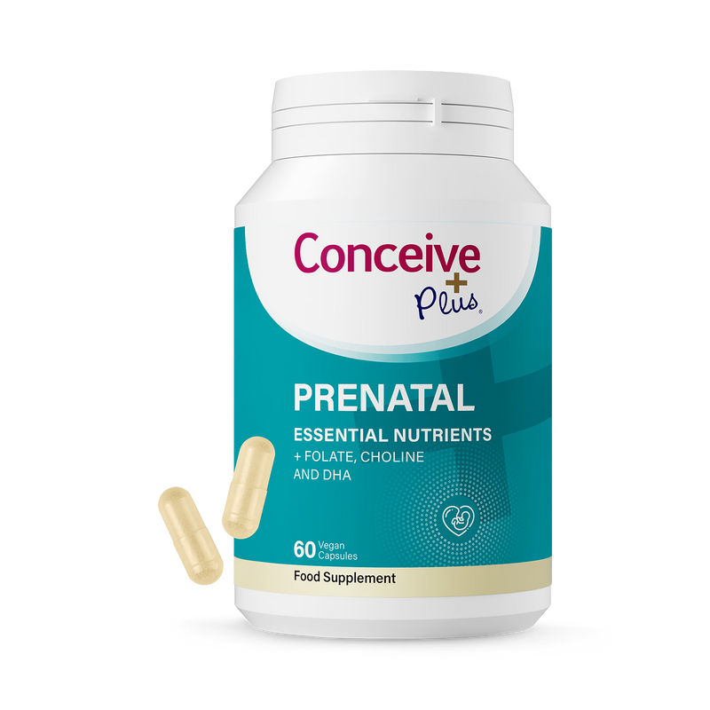 Conceive Plus prenatal supplement with DHA 60 capsules - British product