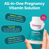 Conceive Plus prenatal supplement with DHA 60 capsules - British product