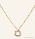 Cartier Trinity necklace yellow gold white gold rose gold diamond - British product