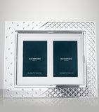 Waterford Crystal Celebrations Double Mount photo frame 8'' x 10'' (British brand)