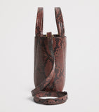 Chloé Spin tote bag snakeskin effect small size (British brand)