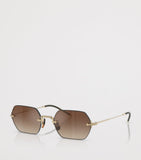 Oliver Peoples TK-13 titanium rectangle sunglasses, UK version