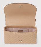 Jimmy Choo Curve quilted leather cross-body bag, imported from the UK