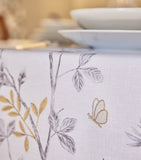Alexandre Turpault Linen Botanical Tablecloth 170cm x 380cm - British product