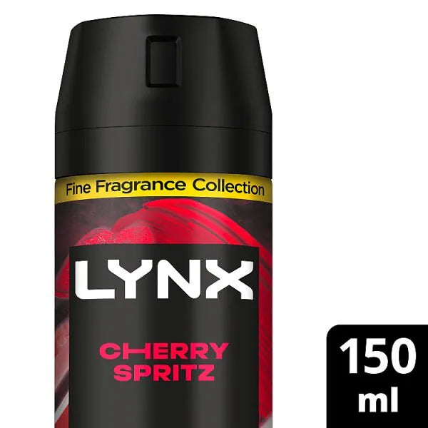 Lynx Cherry Spritz Premium Body Spray 150ml, UK version