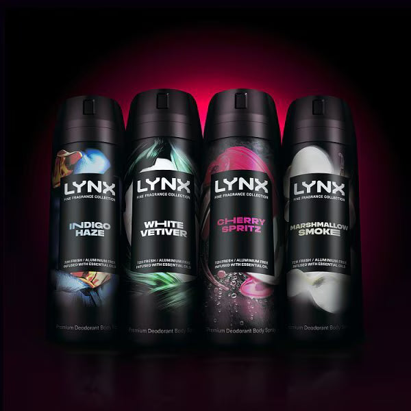 Lynx Cherry Spritz Premium Body Spray 150ml, UK version