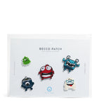 Becco Bags Monster Match patches set of five (British brand)