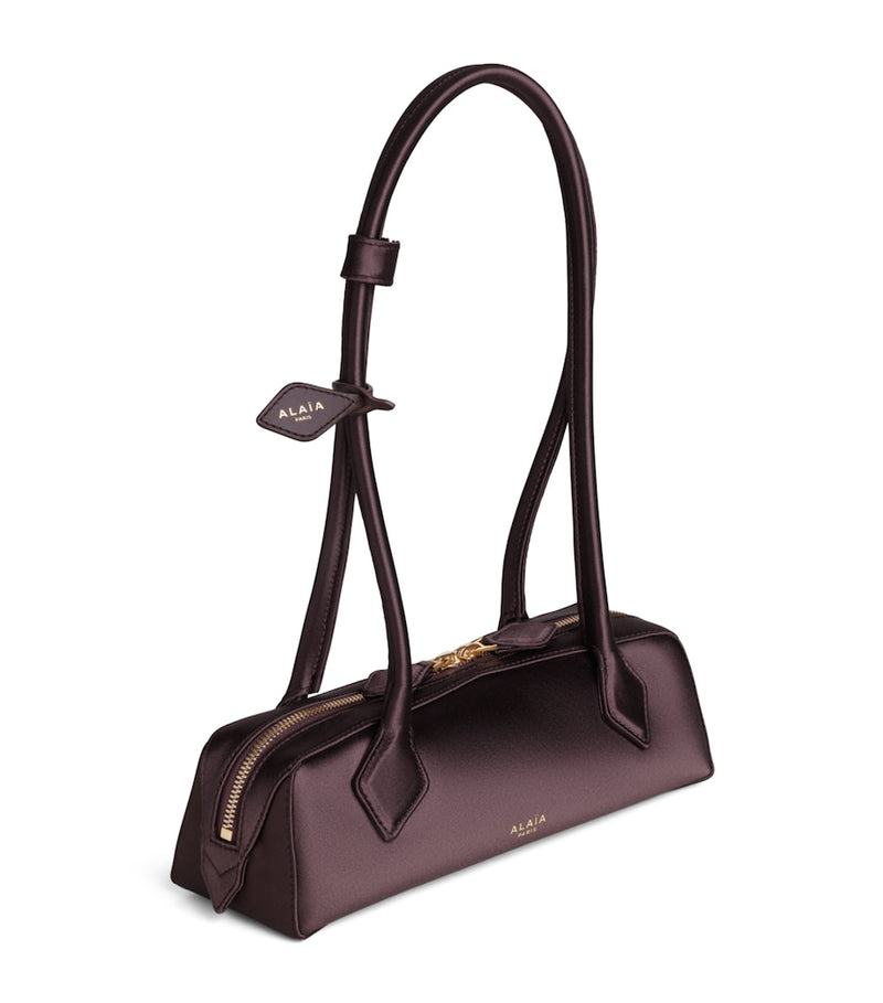 Alaïa Le Teckel small satin shoulder bag - British product