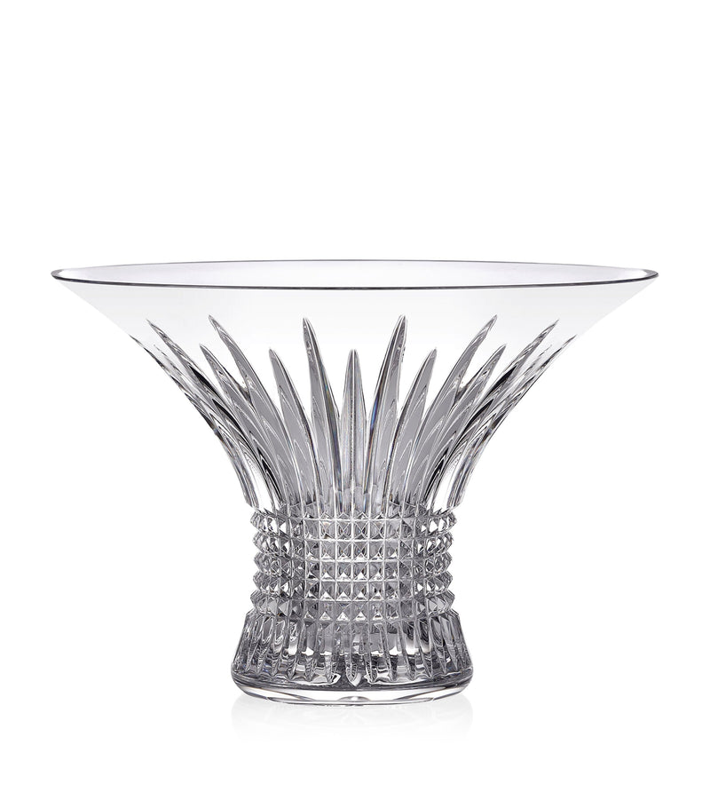 Waterford Lismore Diamond crystal centrepiece 30cm (British brand)
