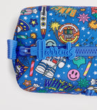 Harrods Pop Rocket wash bag with side handle, imported from the UK