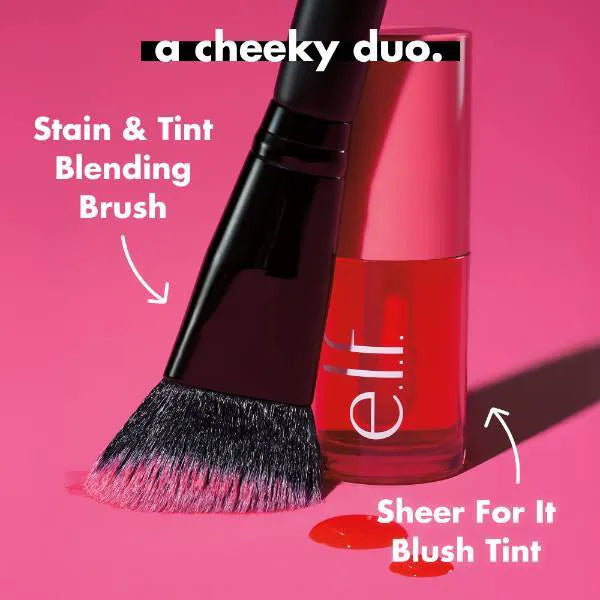 e.l.f. Sheer For It Lip And Cheek Blush Tint Orange (British brand)