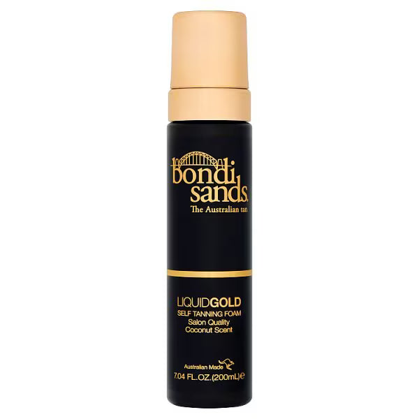 Bondi Sands Liquid Gold Self Tan Foam 200ml - British product