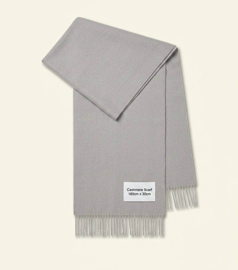 Burberry cashmere check scarf (British brand)