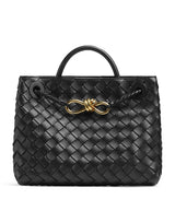 Harrods Bottega Veneta Small Leather Andiamo Top-Handle Bag- Buy online at McGrocer