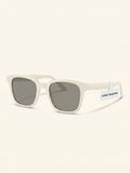 Prada PR A16S men's rectangular sunglasses black - British product