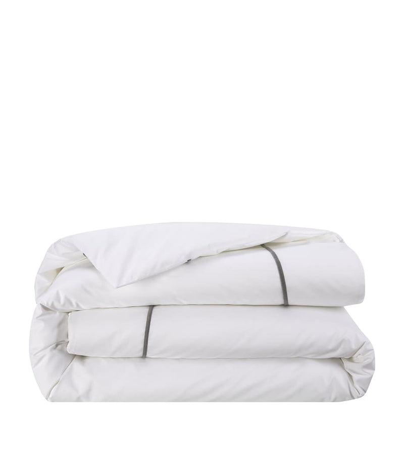 Yves Delorme Athena Platine double duvet cover 200cm x 200cm (British brand)