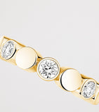 Messika D-Vibes yellow gold diamond ear cuff 0.16ct - British product