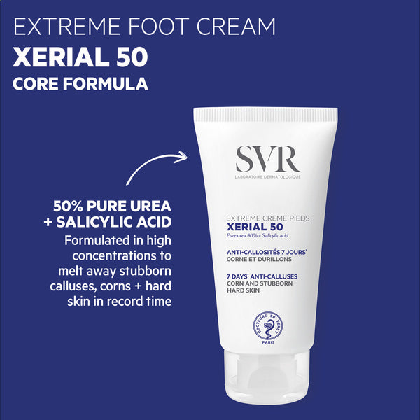 SVR XERIAL 50 Foot Cream 50ml - imported from the UK