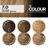 Superdrug Colour Performance 7.0 Natural Lightest Brown (British brand)