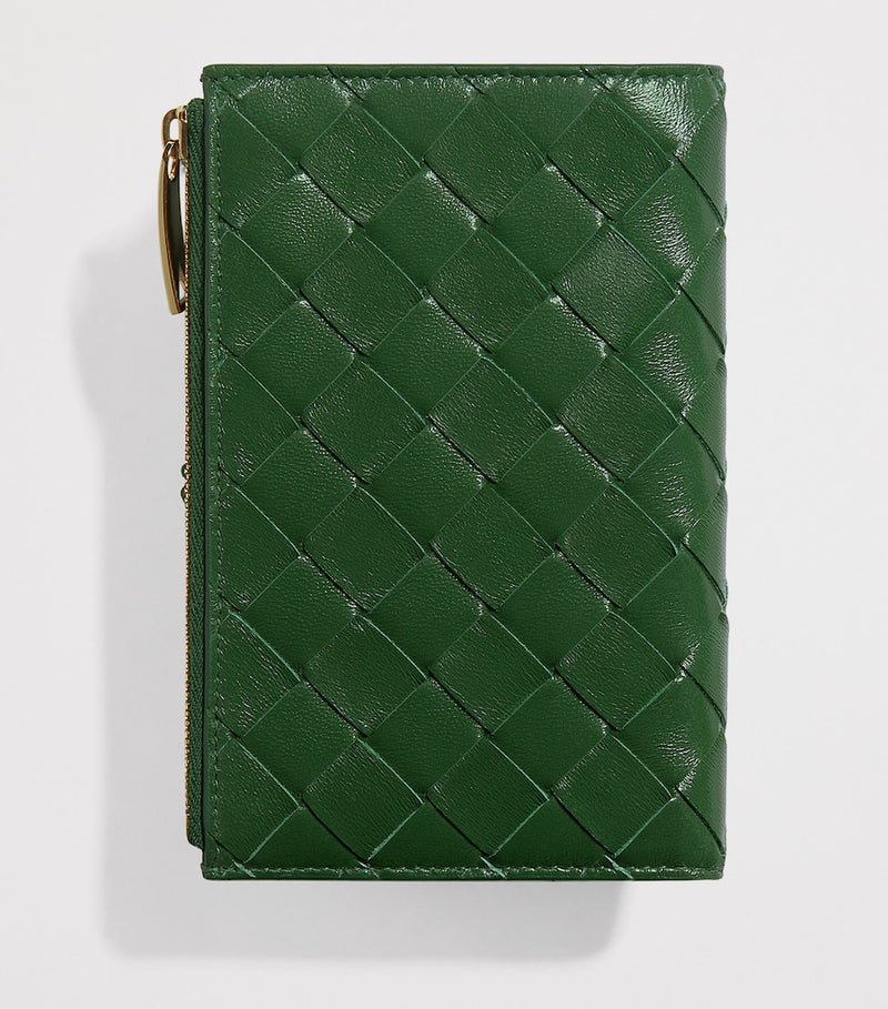 Bottega Veneta Intrecciato Andiamo bifold wallet in Nappa leather - British product