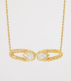 Boucheron Serpent Bohème Gelbgold Diamant Vintage Halskette 38-44cm, UK Version
