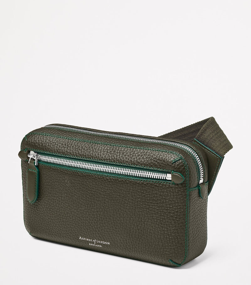 Aspinal of London compact belt bag leather H13cm - British product