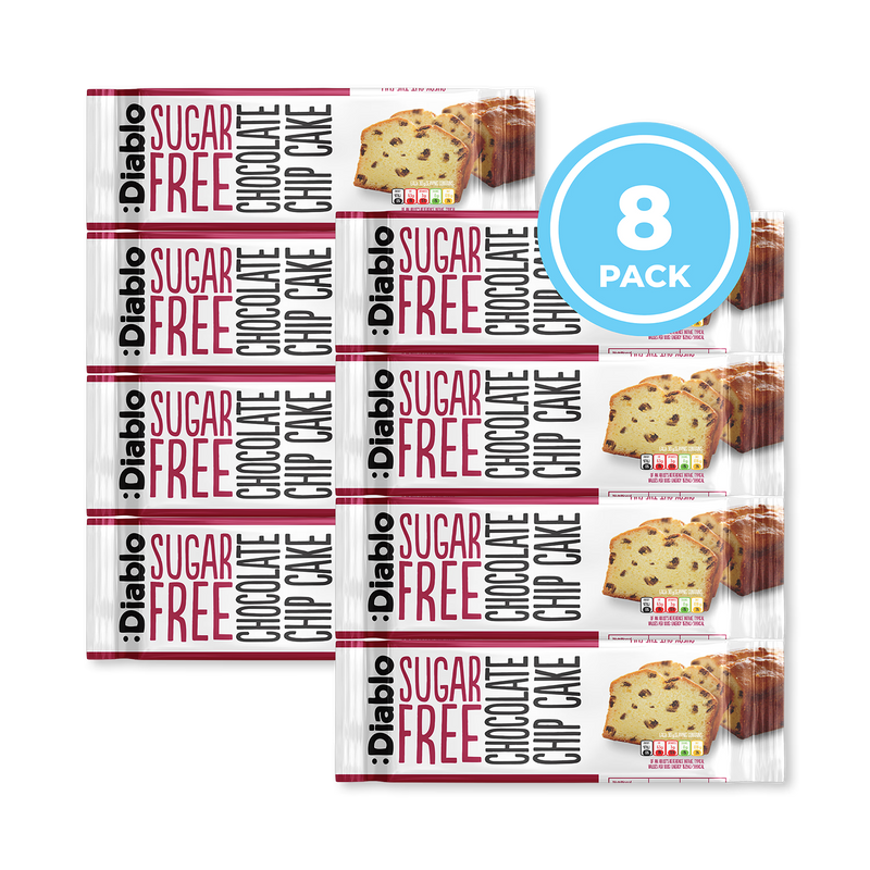 Diablo sugar free chocolate chip cake 200g, UK version