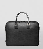 Aspinal of London Mount Street Leather Briefcase Bag (British brand)
