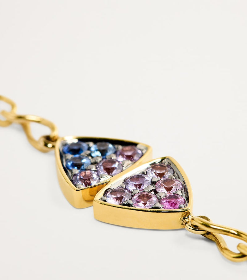 Emily P. Wheeler Candy Sky bracelet with sapphires, imported from the UK