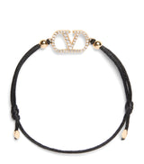 Harrods Valentino Garavani Crystal VLogo Signature Bracelet- Buy online at McGrocer