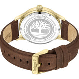 Timberland brown Trumbull watch with leather strap - British product