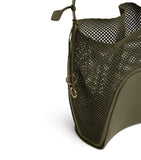 Alaïa large suede net hip bucket bag, UK version