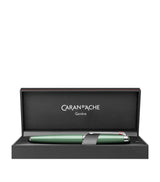 Harrods Caran d'Ache Special Edition Léman Vert de Gris Fountain Pen- Buy online at McGrocer