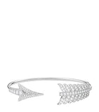 Boucheron Nature Triomphante white gold diamond Flèche bracelet - British product