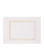 Dea linen embroidered Liri placemat 35cm x 50cm - British product