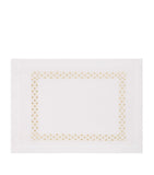 Dea linen embroidered Liri placemat 35cm x 50cm - British product