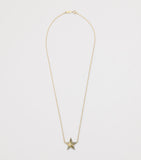 Jennifer Meyer 70s star necklace yellow gold diamond (British brand)