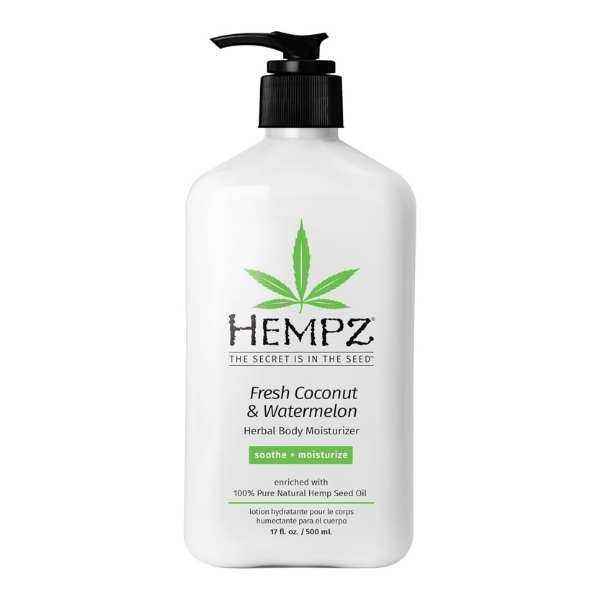 Hempz Herbal Body Moisturiser Fresh Coconut & Watermelon 500mL, UK version