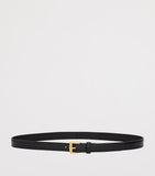 Saint Laurent leather belt trapezoid buckle 2cm - British product