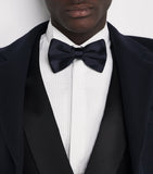 Giorgio Armani large silk pre-tied bowtie - British product