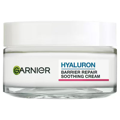 Superdrug Garnier Hyaluron Barrier Repair Soothing Cream with Aloe Vera 50ml- Buy online at McGrocer