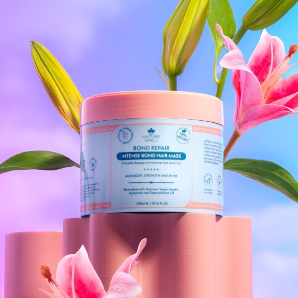 Nature Spell Bond Repair Hair Mask 300ml, imported from the UK
