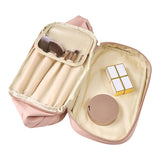 Livingandhome double layer travel cosmetic toiletry bag, UK version